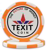 Image 4 of 50 Texit Coin Poker Chips