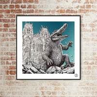 Image 1 of 'Croc of Ages' - Limited edition signed print