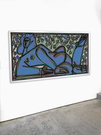 Image 2 of "Woman in Blue" by America Martin