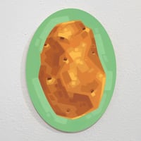 Potato - Original Painting, 7.5" x 10"