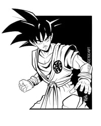 Goku Black/White