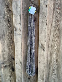Image 2 of Purple Luxe - Handspun Yarn with Merino and Romeldale CVM wool & English angora rabbit fiber