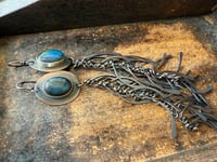 Image 2 of Labradorite earrings . n386
