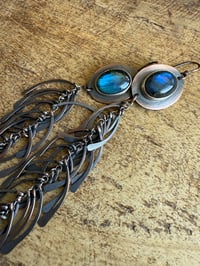 Image 6 of Labradorite earrings . n386