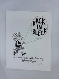 BACK IN BLECK COVER ART