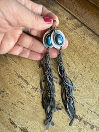 Image 14 of Labradorite earrings . n386