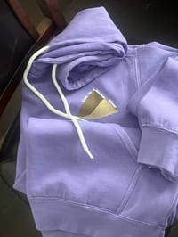 Men’s Purple and white Hoodie