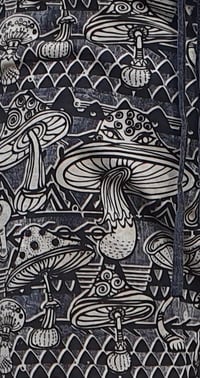 Image 3 of Mushroom Shorts- | Comfort | Cotton | Hippie | Boho | Festival | Meditation | Bolli Imports | Lino P