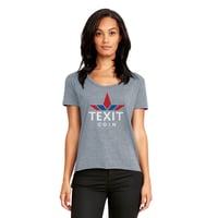 Image 3 of Texit Coin Ladies' Festival Scoop Neck / 5030