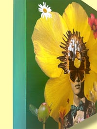 Image 3 of Taking Up Space - Original Art - Collage Art - Inspirational Art - Botanical Art 