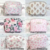 SMALL QUILTED TOILETRY BAGS 