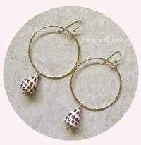 Image 1 of Coco Upside Shell Earrings