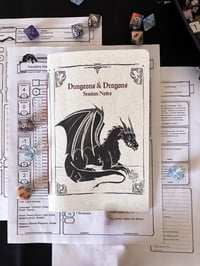Image 1 of D&D Session Notebook  