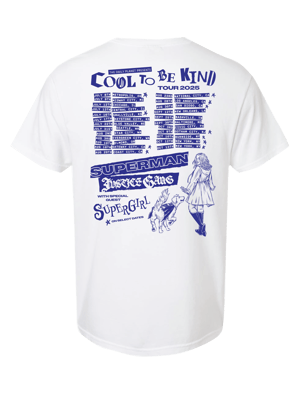 Image of ***PRE-ORDER*** COOL TO BE KIND TOUR 2025 TEE
