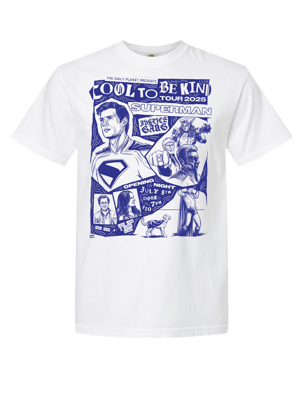 Image of ***PRE-ORDER*** COOL TO BE KIND TOUR 2025 TEE