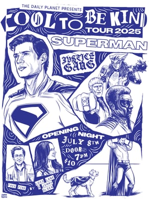 Image of ***PRE-ORDER*** COOL TO BE KIND TOUR 2025 TEE