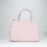 Image 3 of Like Dreams / Crossi Park Bowtie Satchel Bag - Blush