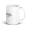 Image of White glossy mug