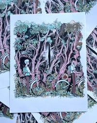 Image 1 of The Summer Hikaru Died Risograph Print