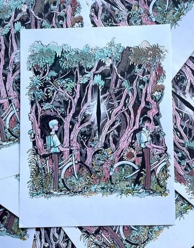 Image of The Summer Hikaru Died Risograph Print