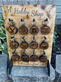 Image 1 of Leather Keychain