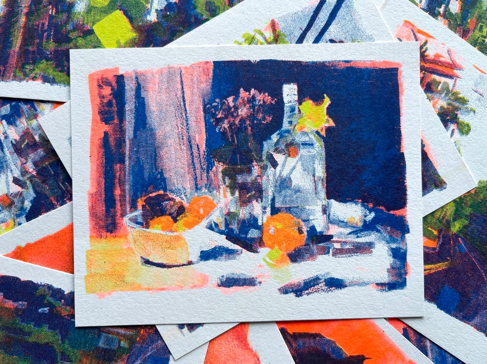 Image of Tiny Gouache Risograph Prints
