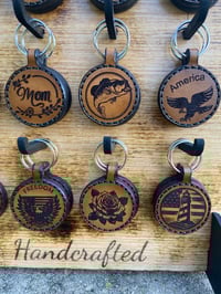 Image 4 of Leather Keychain