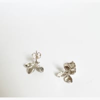 Image 3 of Blooming Stud Earring- Silver