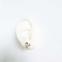 Image 2 of Blooming Stud Earring- Silver