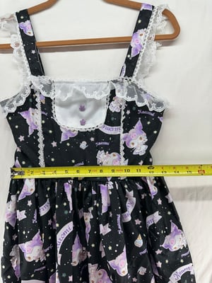 Image of Sanrio Kawaii Kuromi Dress Anime Cosplay Costume Halloween Womens Size S  Free Shipping