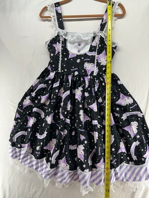 Image of Sanrio Kawaii Kuromi Dress Anime Cosplay Costume Halloween Womens Size S  Free Shipping