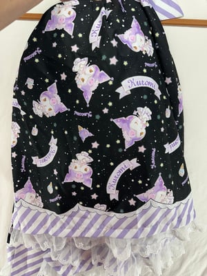 Image of Sanrio Kawaii Kuromi Dress Anime Cosplay Costume Halloween Womens Size S Free Shipping