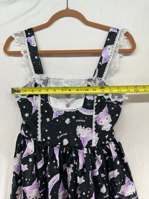 Image of Sanrio Kawaii Kuromi Dress Anime Cosplay Costume Halloween Womens Size S  Free Shipping