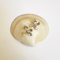 Image 4 of Blooming Stud Earring- Silver