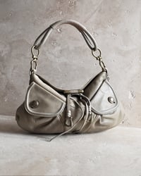 Image 1 of BEIGE LEATHER BAG