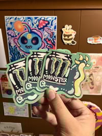 Monster Snail Stickers