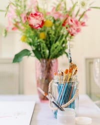 Image 3 of NEW - Sunshine Coast  Painting Workshop / Masterclass - Still Life Abstract  Floral