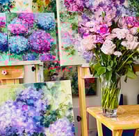 Image 1 of NEW - Sunshine Coast  Painting Workshop / Masterclass - Still Life Abstract  Floral