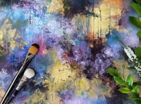 Image 5 of NEW - Sunshine Coast  Painting Workshop / Masterclass - Still Life Abstract  Floral