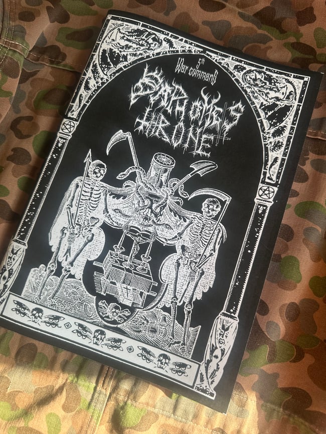 Baphomet's Throne Zine - with massive TSALAL interview 