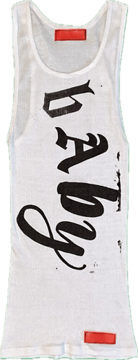 white baby TANK