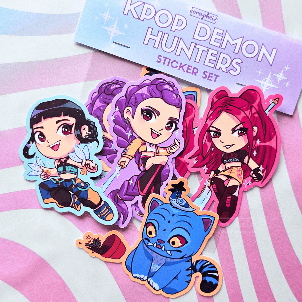 Image of K-Pop Demon Hunters - Stickers