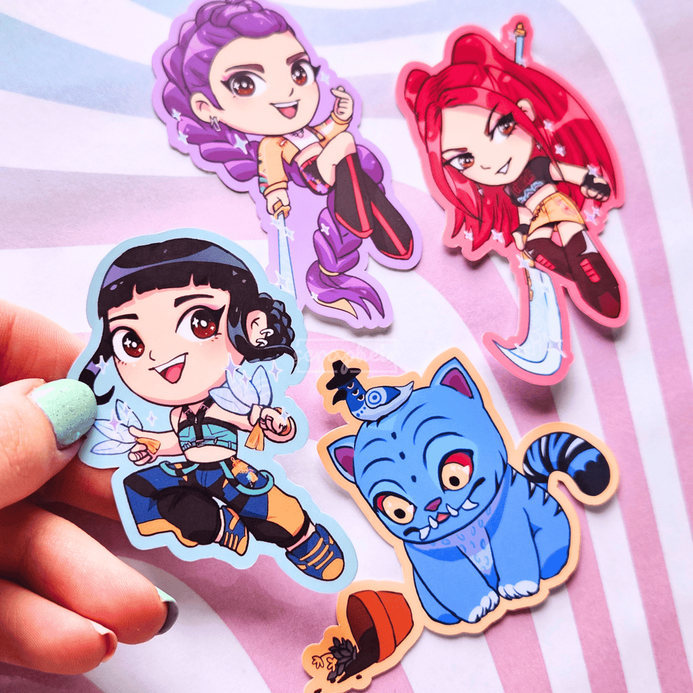 Image of K-Pop Demon Hunters - Stickers