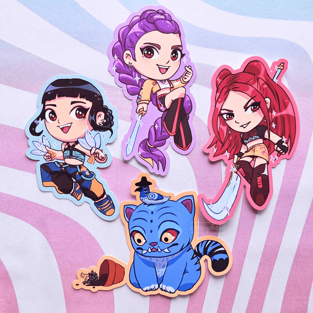 Image of K-Pop Demon Hunters - Stickers