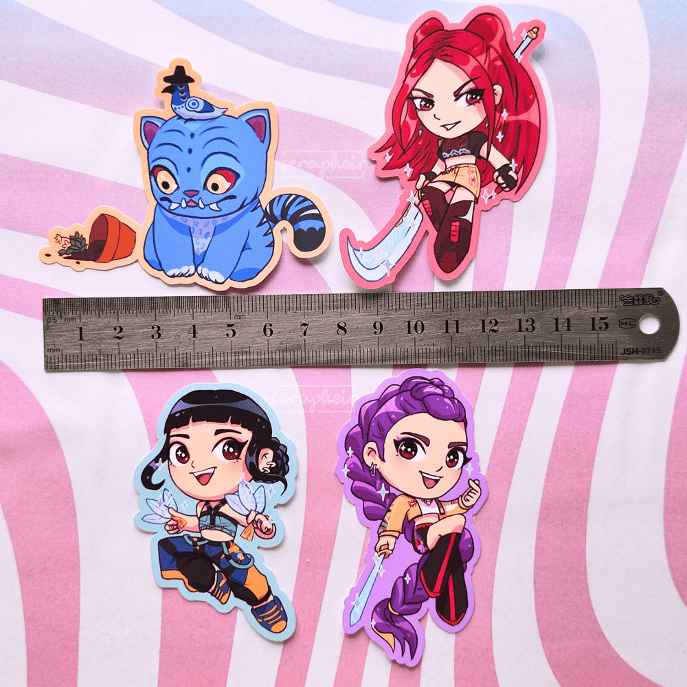 Image of K-Pop Demon Hunters - Stickers