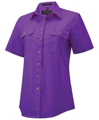 Image 6 of 3 FOR $99, Women's Pilbara Open Front S/S Shirt RM600BTS