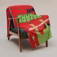 Image 2 of Throw Blanket - Toxic Hazard