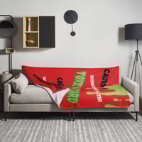 Image 1 of Throw Blanket - Toxic Hazard