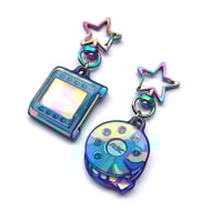 Image 2 of Zenless Zone Zero | Polychrome / Master Tape 1.5" Holographic Keychain