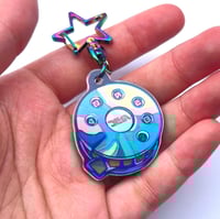 Image 4 of Zenless Zone Zero | Polychrome / Master Tape 1.5" Holographic Keychain